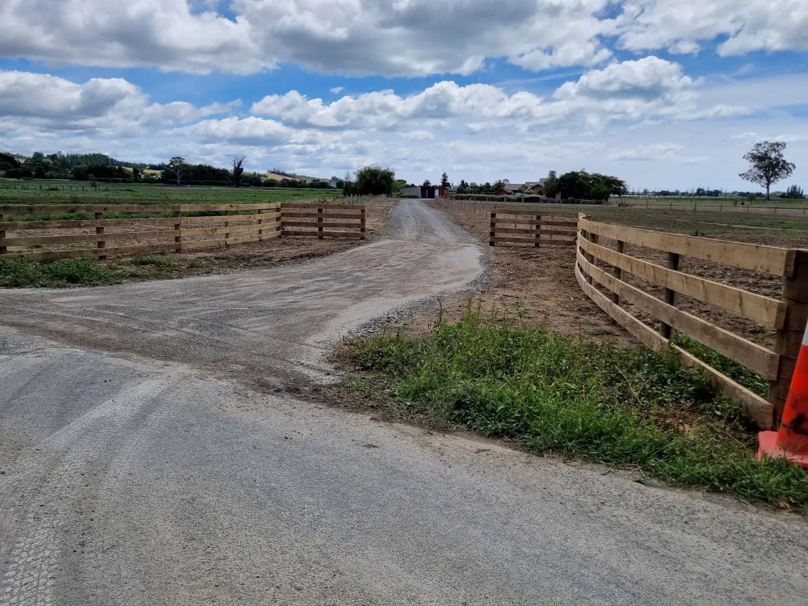 Post and Rail Entrance